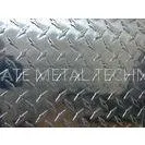 Professional Flat Clean Aluminium Checkered Plate , Al Tread Plates With 1100 3003 5052