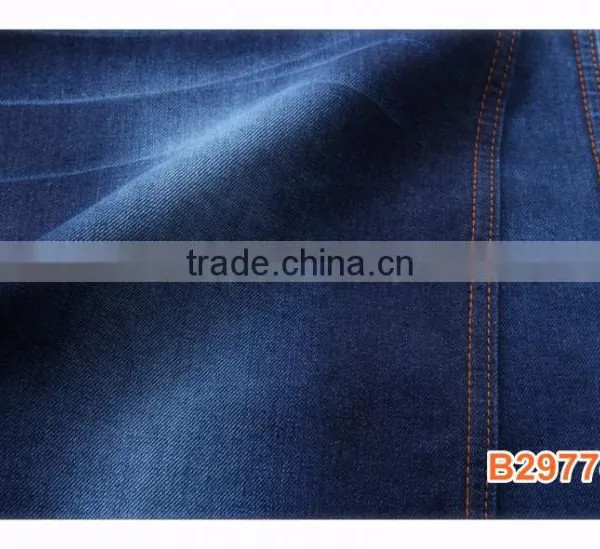 Cotton Polyster Spandex Denim Fabric Made in China photo-6