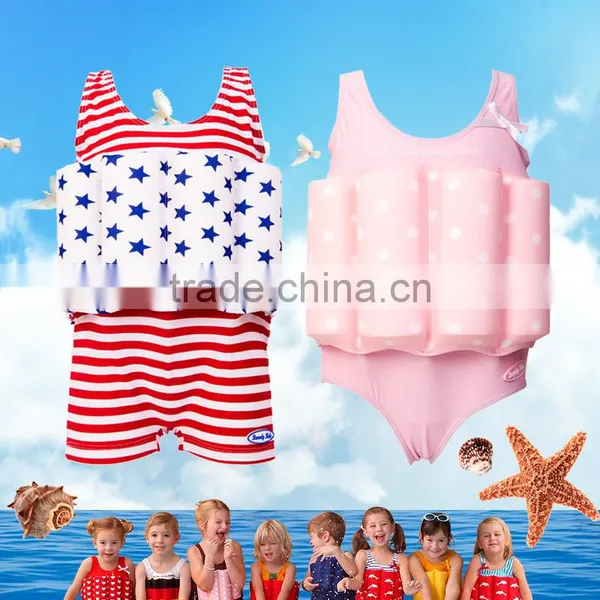 Children's Adjustable Float Suits Learn To Swim Aid Floatsuit