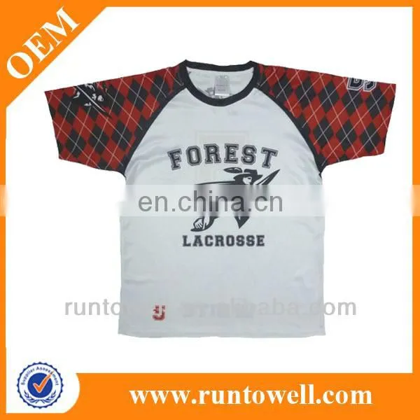 Sublimation Lacrosse Shooting Shirt, Lacrosse Reversible Jersey