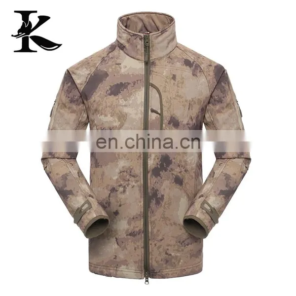 Men Camo Softshell Jacket For Hunting photo-2