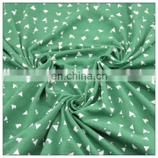 Cotton Spandex Jsrsey Printed Fabric photo-2