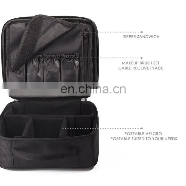 Portable Travel Makeup Bag Makeup Case Mini Makeup Train Case photo-6