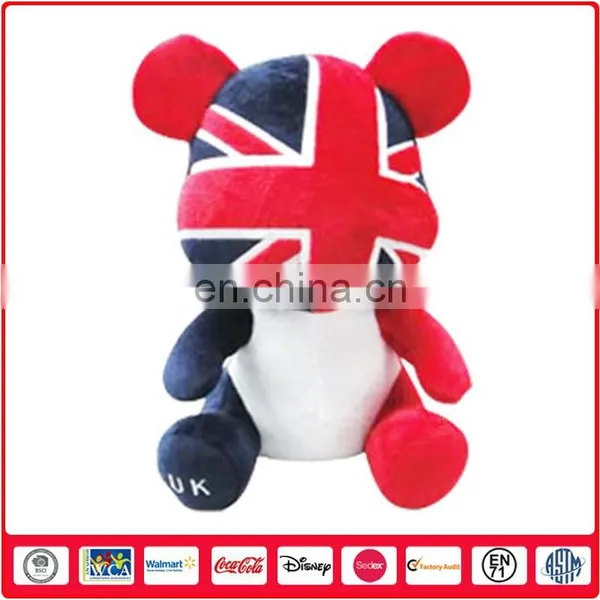 Plush Toys Teddy Bear With UK Flag
