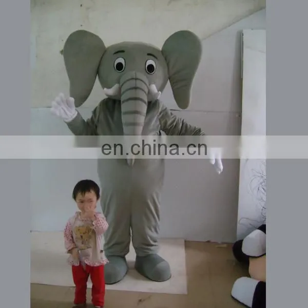 Handmade Costumized Design Gray Inflatable Elephant Costume
