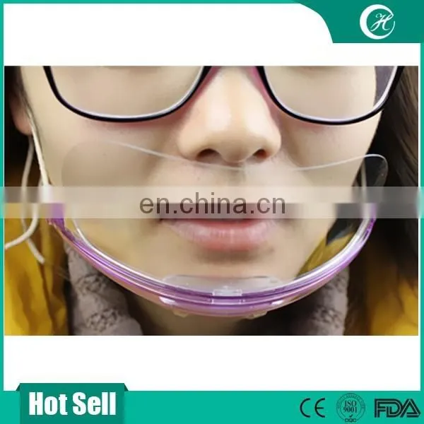 Clear Plastic Face Mask Transparent for Food Service photo-4