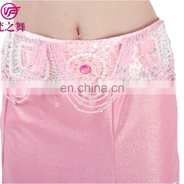 ET-124 Newest Product Ice Silk Sexy Beaded 3pcs/2pcs Children Belly Dance Clothes Wear Set photo-4