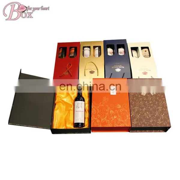 Custom Design Elegant Wine GIft Box Luxury Wine Cardboard Box photo-2