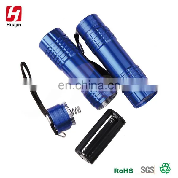 Chirsmas Promotional Gifits EDC Aluminum Alloy 9 LED Flashlight,torch photo-4