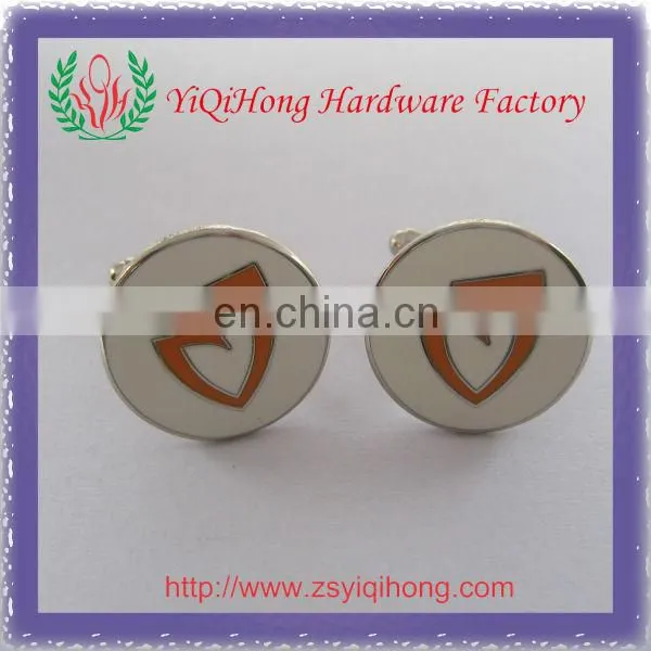 Custom Enamel Metal Cufflinks/cheap Cufflink Wholesales