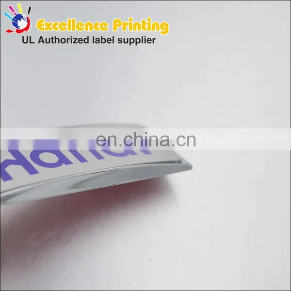 Custom Aluminum Nameplate Metal Label Badge photo-2