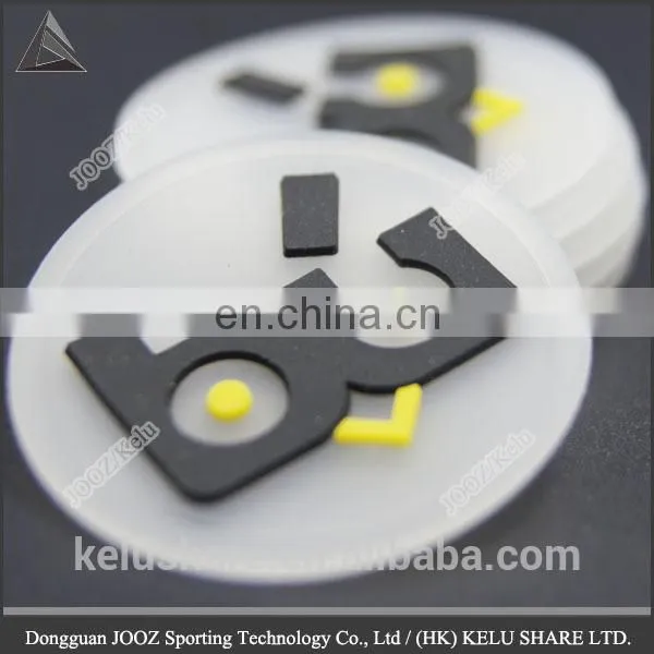 Custom Rubber Silicone Patch Logo Print Transparent Sticker photo-2