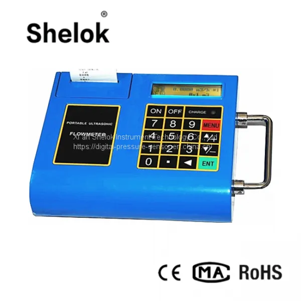 Portable River Water Flow Meter Ultrasonic Price China photo-2
