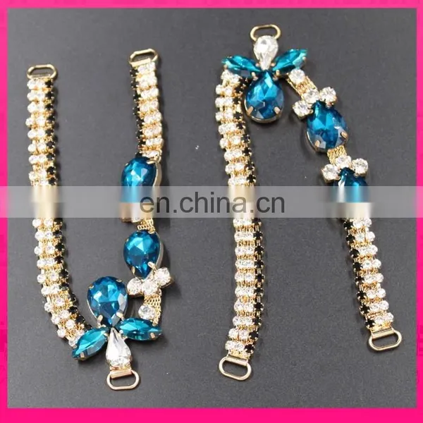 High Quality Lady Sandal Decoration Rhinestone Crystal Jewelry Shoe Accessories photo-3