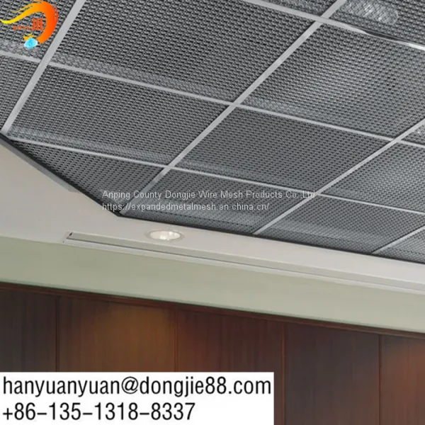 Building Expanded Metal Mesh Ceiling photo-5