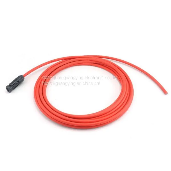 Dual-core Solar Cable PV Extension Mc4 Connector Plug