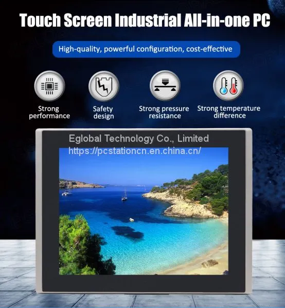 ALL in One Celeron J1900 Industrial Panel PC Windows 15'' Touch Screen Computer IP65 Waterproof Touch PC