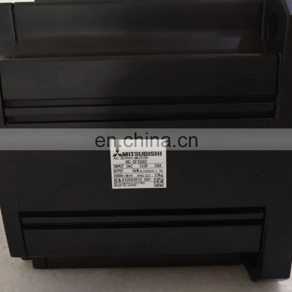 High Output Power HC-SFS502 5KW Original Mitsubishi AC Servo Motor For Wrapping Machine photo-2