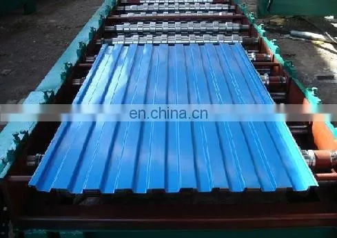 China Supplier 4x8 Galvanized Corrugated Steel Sheet for Roofing With Low Price and High Quality photo-5