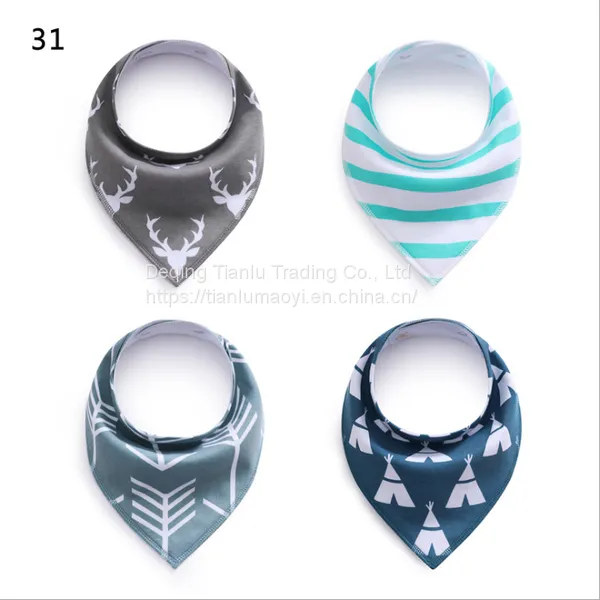 Saliva Towel Baby Bib Triangle Towel Mother and Baby Products photo-2