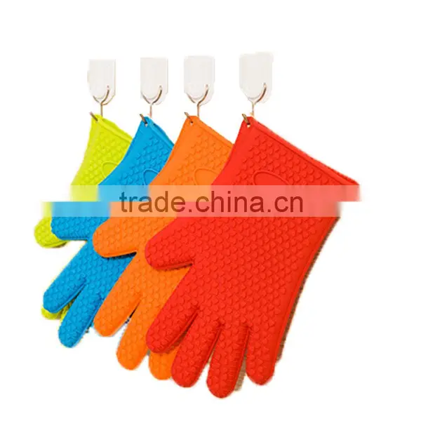 2016 Professional Oven Gloves Black Kitchen Gloves Silicone Oven Gloves Supplier's Choice photo-4