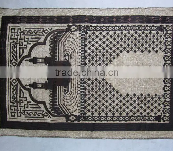 MA009 Fashion New Dark Red Schnee Muslim Prayer Mat photo-6