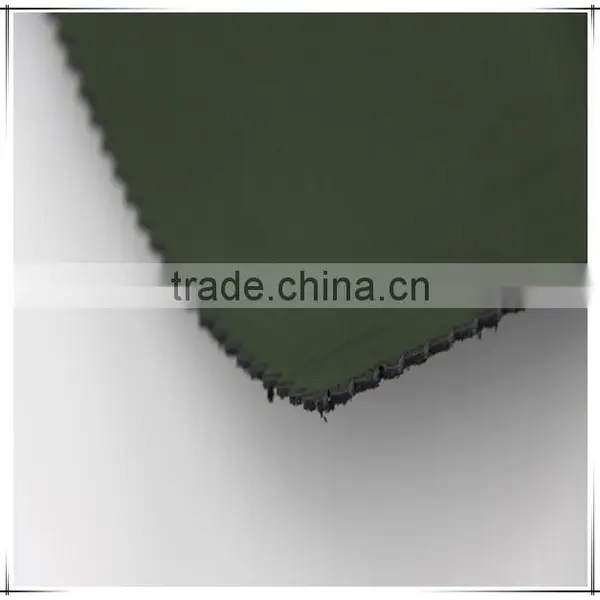2015 Thick Brushed Pu Leather Raw Material For Belt Shoe Making With Flocked Fabric photo-3