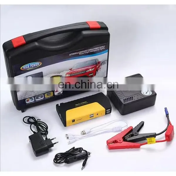 High Quality Car Power Supply Inflator Car Emergency Starter Multifunctional Emergency Power Supply photo-2