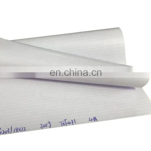 300g 200*300D 18*12 Golssy Matte PVC Felx Banner Rolls photo-2