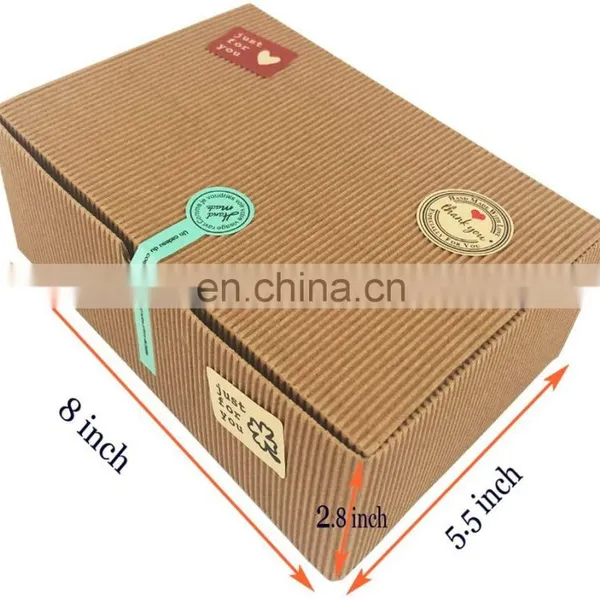 Chilly Treat Gift Boxes Set of 10 Bakery Boxes Decorative Cupcake Cookies Chocolate Boxes, 37 Stickers Included photo-3