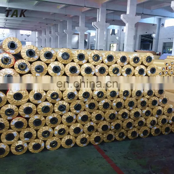 700gsm Korean Vinyl Coated Polyester PVC Tarpaulin Fabric Roll Material Stock photo-2