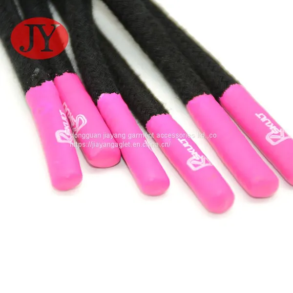 Manufacturer Wholesale Non Toxic Plastic and Print Logo Drawstring Dipping Silicone Tips