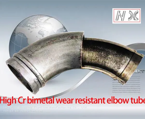 High Cr Bimetal Abrasion Resistant Pipe Elbow photo-4