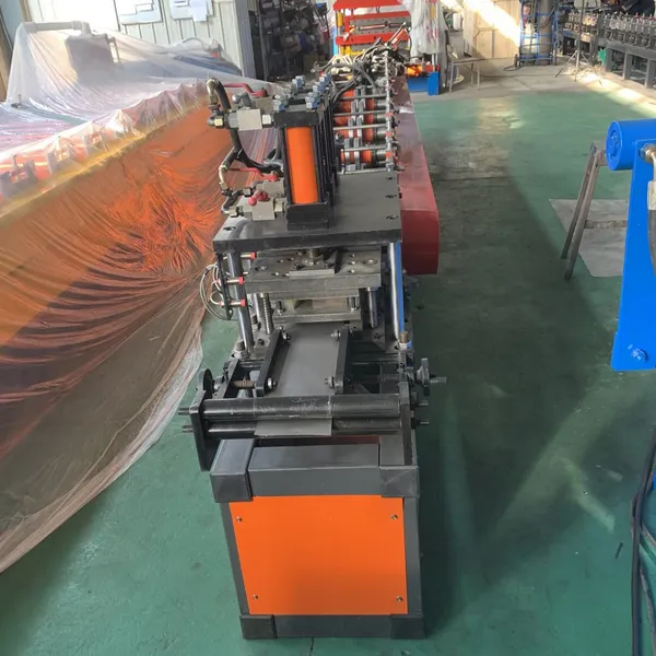 Automatic Slotted Angle Making Machine L Shape Roll Forming Machine photo-4