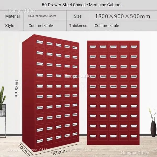 TCM Apothecary Cabinet for Luxury Wellness Spas and Clinics | Authentic Heritage Look photo-3