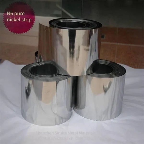 High-purity Nickel Strip 0.1, 0.12, 0.15, 0.2, 0.3mm Battery Connection Tabs, Spot-welded Pure Nickel Sheets, Pure Nickel Flat Bars photo-2