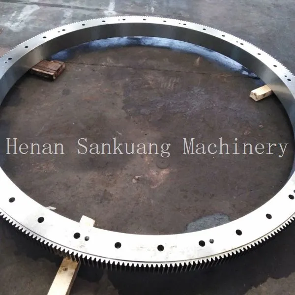 Customizable Single Row Ball Slewing Bearing With Specific Bore Diameter and Bolt Pattern photo-2