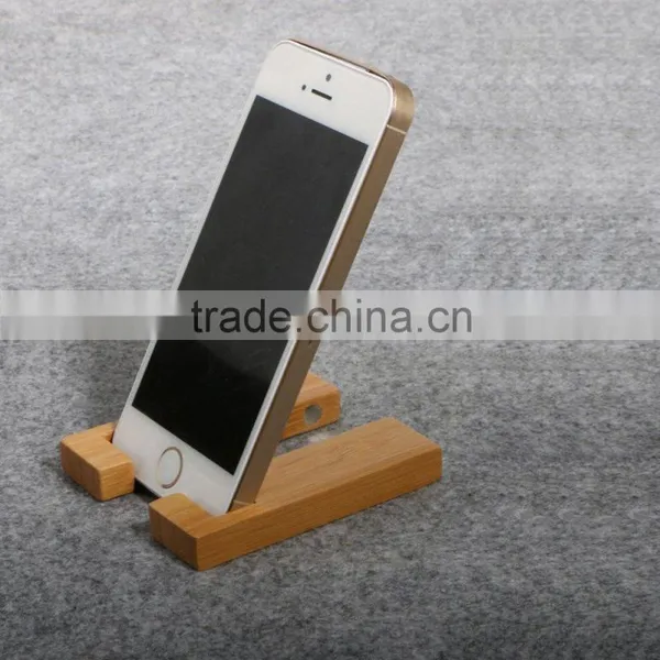 Wooden Desk Box Office Holder Case for Phone and Ipad Standing photo-2
