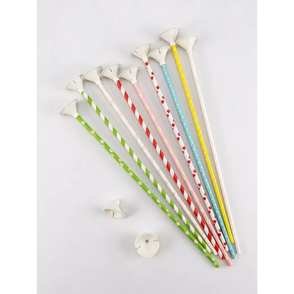 Disposable Molded Fiber Balloon Base Holder Heavy Duty Balloon Stand for 6mm 9mm Straws, Compostable Pulp Balloon Stand
