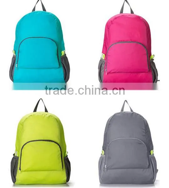 Waterproof Foldable Backpack Durable Rolling Travel Backpack photo-6