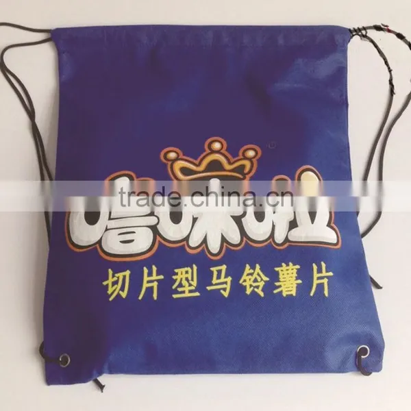 Eco Bag Modern Crazy Selling Non Woven Drawstring Bag photo-3
