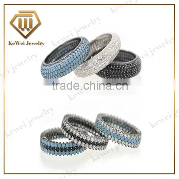 Fashion Jewelry Sample Turquoise 925 Silver Rings