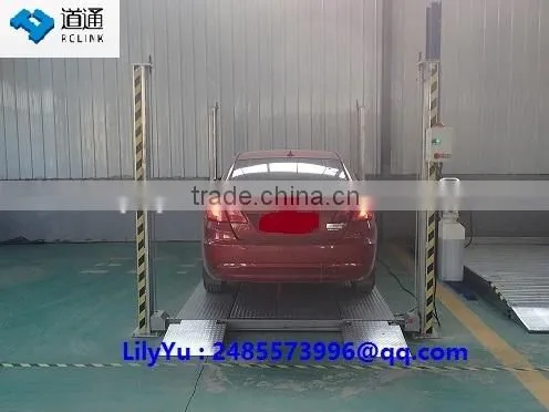 Four Post Home-used PJS Simple Lifting Car Parking Equipment photo-3
