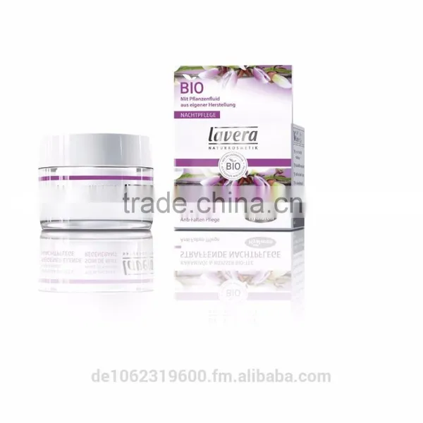 Lavera, Firming Night Cream White Tea - Karanja Oil, 30 ml