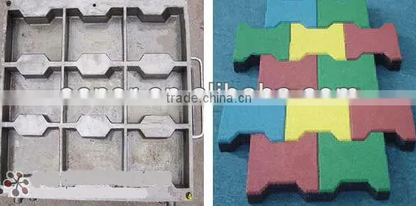 High Quality Rubber Flooring Brick Vulcanizing Press Machine photo-5