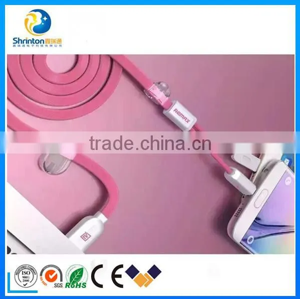 2016 Newest Remax 2 in 1 Usb Cable for Iphone 5/6/6 Plus and Micro photo-2