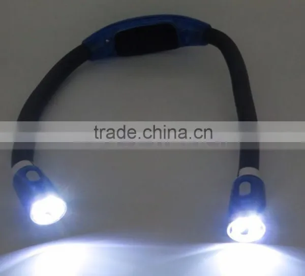 4 x 7lm Super Bright Flood&Spot LED Car Repairing Hands Free Neck Light Hug LED Light photo-2