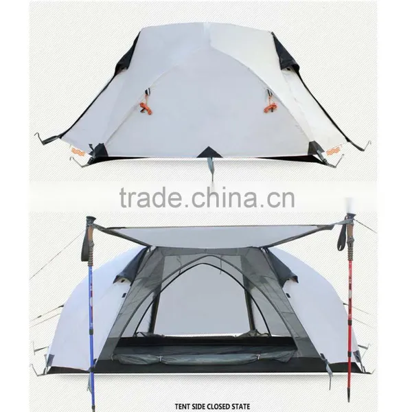 New Product Double Pole Outdoor Camping Tent Space Spring Up Sunshade Tent photo-5