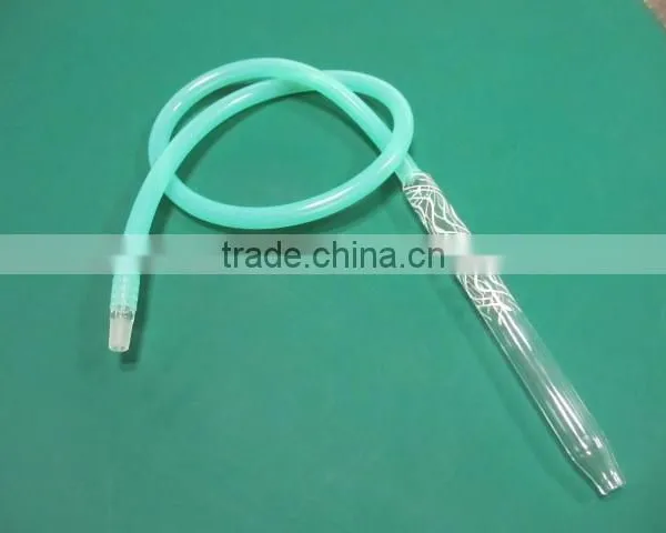 Beautiful Glass Hookah Shisha Hose With Mouthtip FDA/LFGB Certificate