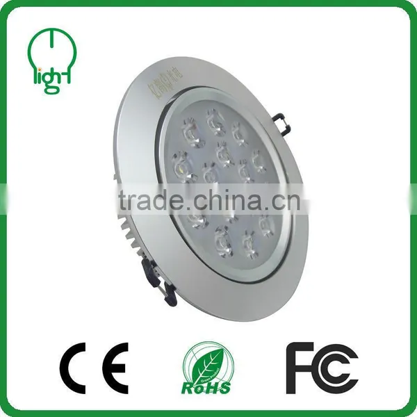 Hot Selling CE ROHS FCC Energy Saving Long Life Super Bright 15W Ceiling Mounted Led Light Fixtures